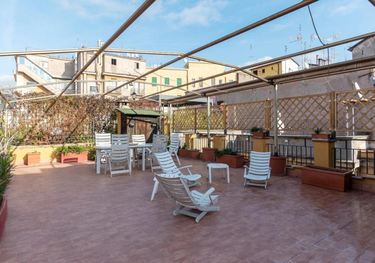 Elegant, With Private Terrace Next To The Vatican Roma Exterior foto