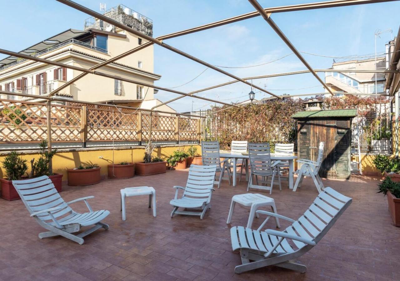 Elegant, With Private Terrace Next To The Vatican Roma Exterior foto