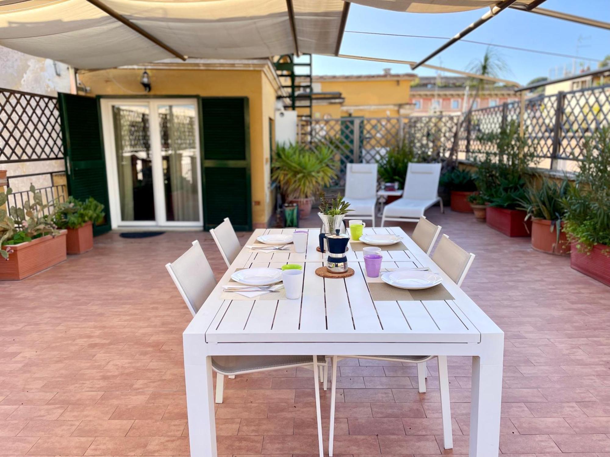 Elegant, With Private Terrace Next To The Vatican Roma Exterior foto